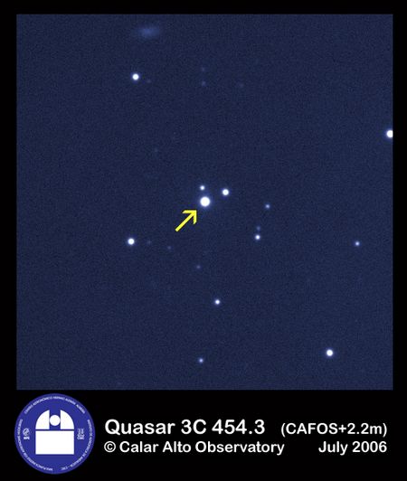 3C 454.3: Le quasar le plus lumineux jamais observé