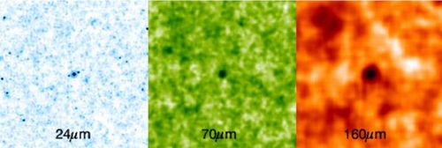 Des galaxies « cachées » responsables de 80% du fond infrarouge de l'Univers