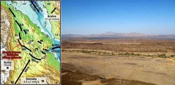 Une crise sismo-volcanique en cours vue par la géodésie spatiale