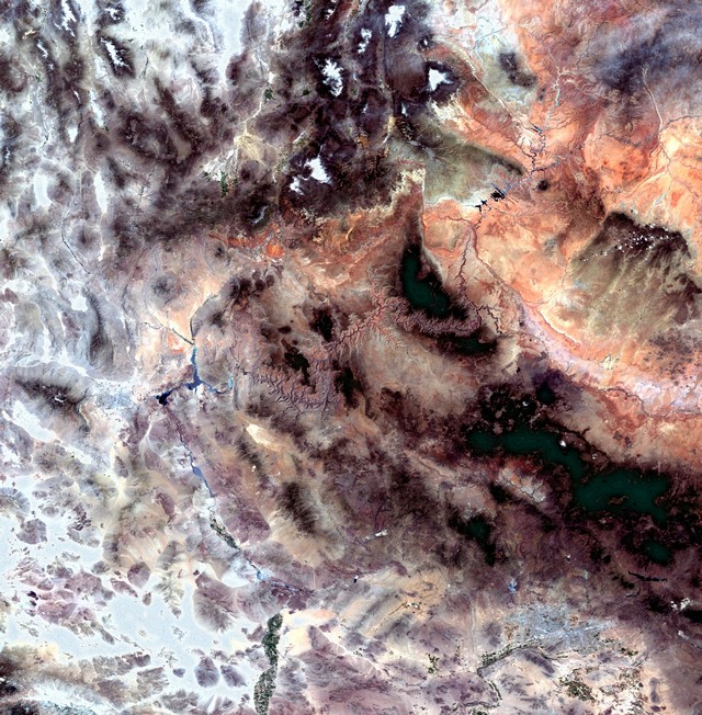 Le Grand Canyon vu de l’espace
