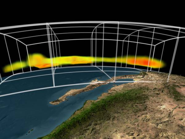 AIRS : Analyse tridimensionnelle des couches atmosphériques
