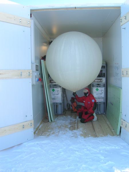 18 ballons, 600 sondes pour étudier le climat de l’Antarctique