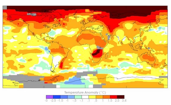 2005, l’année la plus chaude sur plus d'un siècle