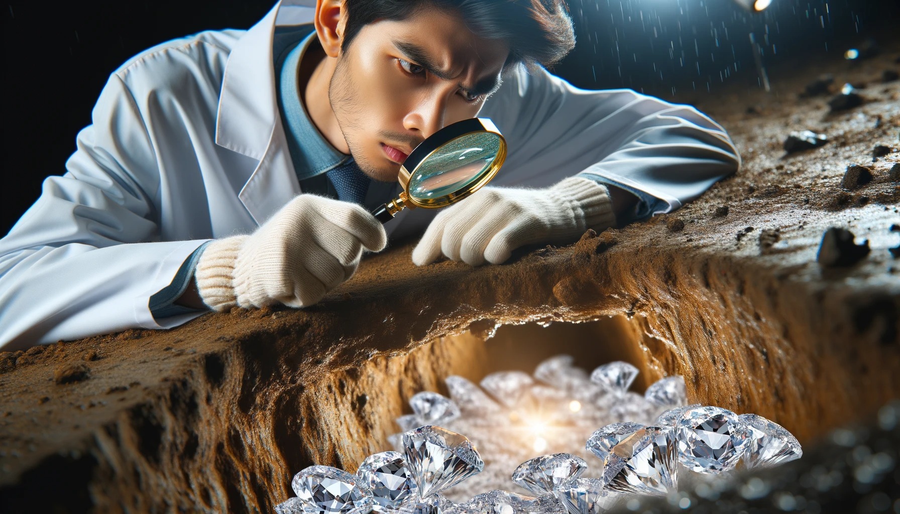 Recherchez ces microbes, vous trouverez du diamant