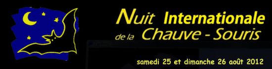 Le 25 et 26 août c'est la Nuit internationale de la chauve-souris