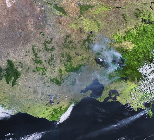 Les feux de brousse australiens vus de l’espace