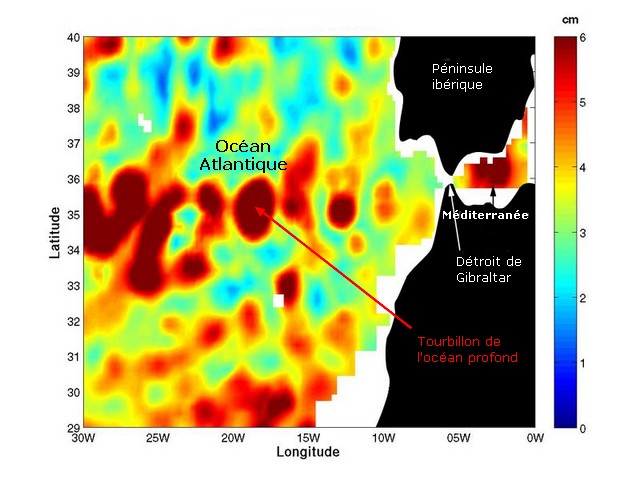 Les tourbillons de l’océan profond vus de l’espace