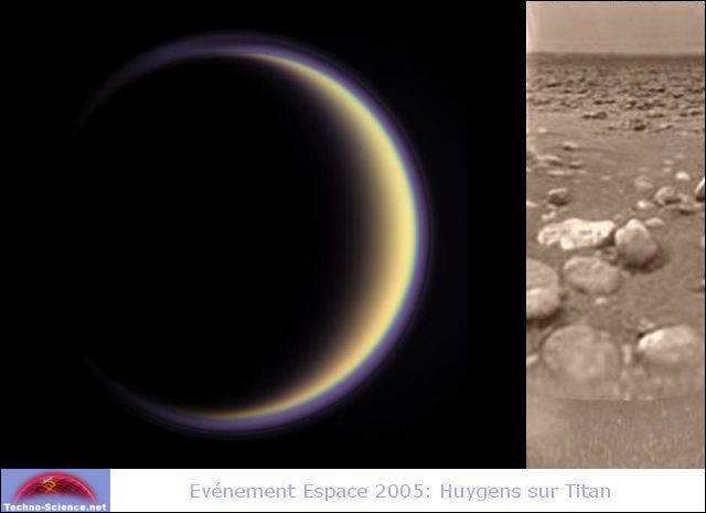 Evénement Espace 2005: Huygens perce les secrets de Titan