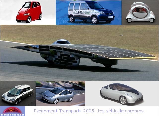 Evénement Transports 2005: Les véhicules propres