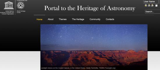 Unesco: un site pour le patrimoine mondial de l'astronomie