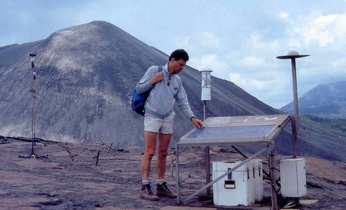 La surveillance des volcans