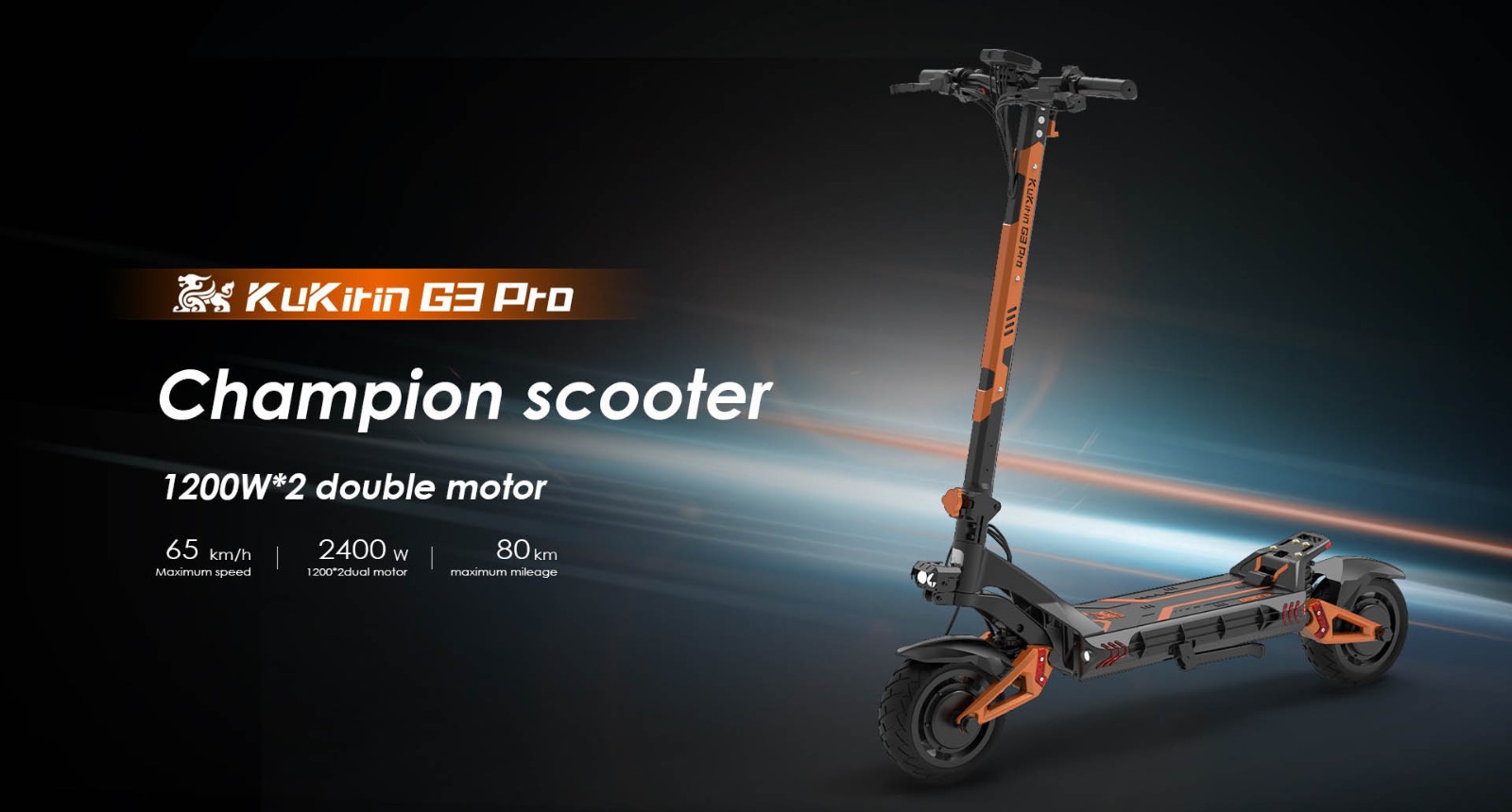 Le marchand Geekbuying mitraille le prix de la surpuissante trottinette électrique KuKirin G3 Pro (2400W - 65 km/h) et ébahit tout le monde