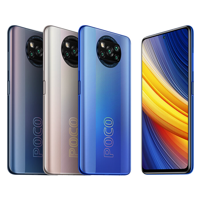 Le smartphone POCO X3 Pro