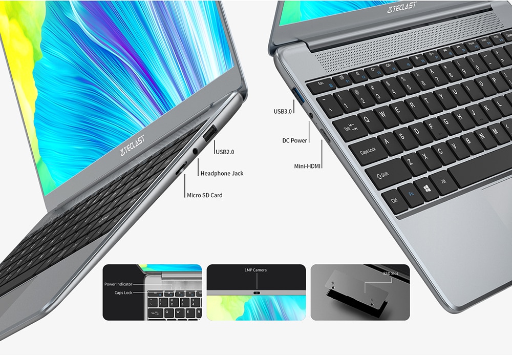 Le PC portable Teclast F7 Plus 3