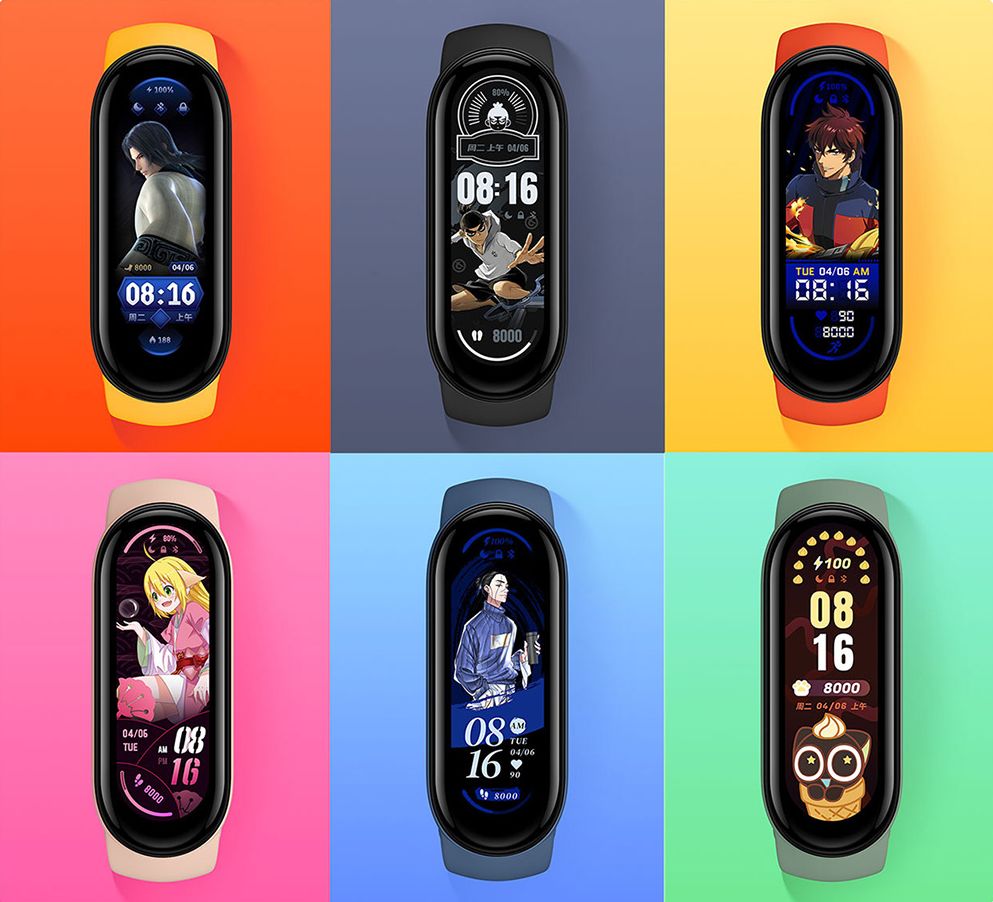 Le bracelet connecté Xiaomi Mi Band 6