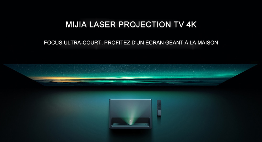 Le vidéoprojecteur laser UST 4K Xiaomi Mijia (MJJGTYDS01FM)