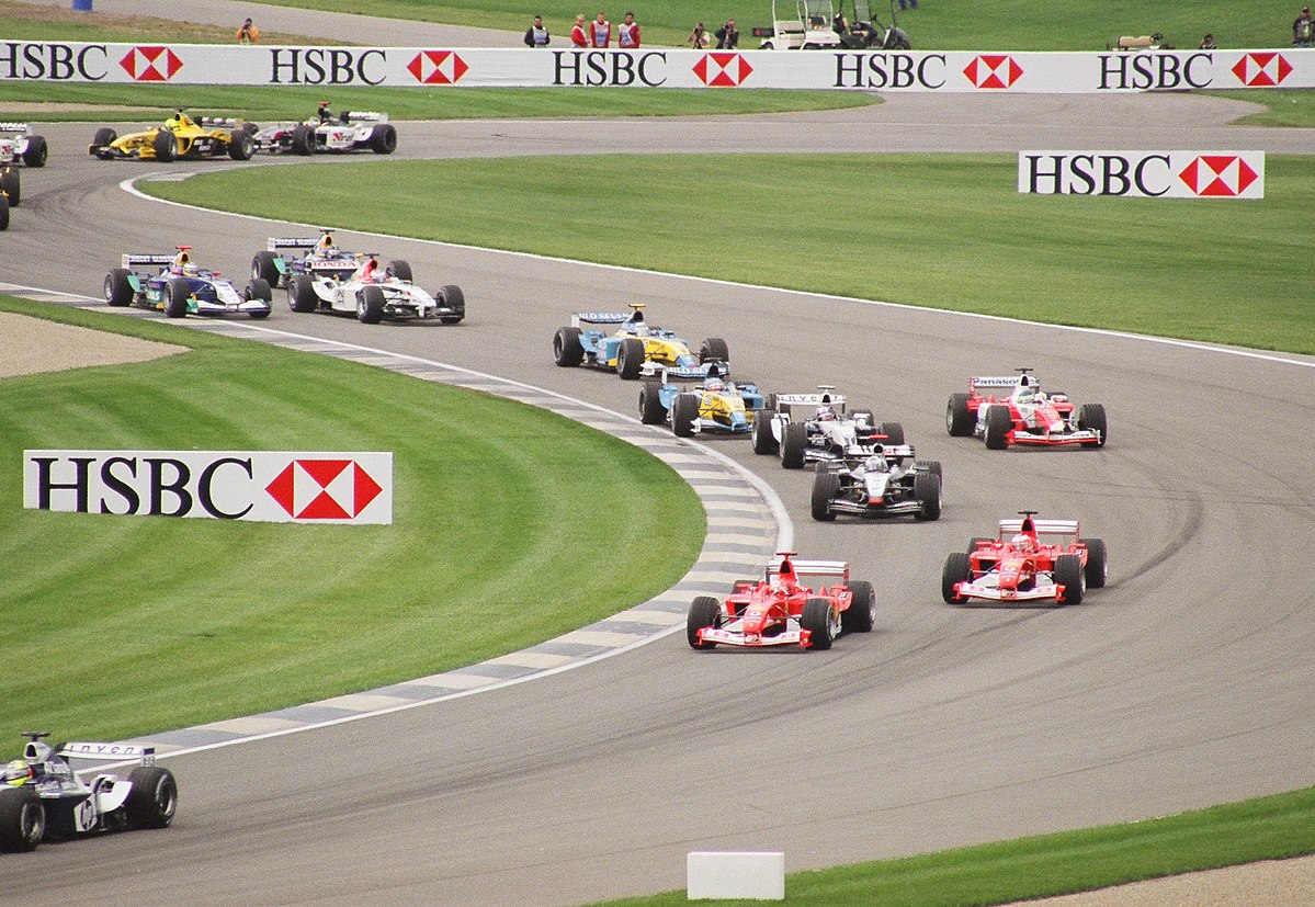 Course de Formule 1 à Indianapolis en 2003