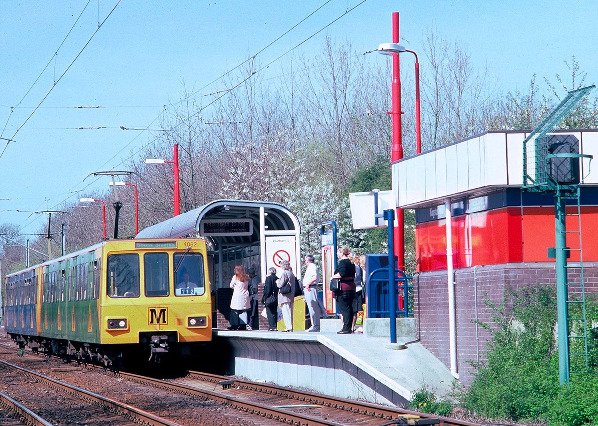 Rame à la station „Kingston Park“