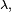 \scriptstyle\ \lambda,\