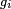 \scriptstyle\ g_i\