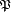 \ _\mathfrak P