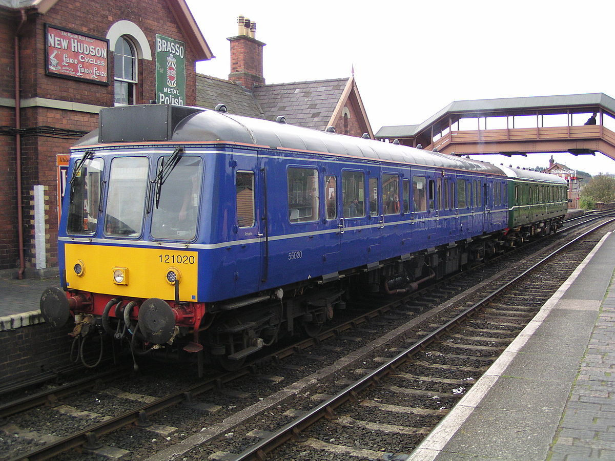 Rame Classe 121 « Bubble Car » sur la navette Aylesbury - Princes Risborough