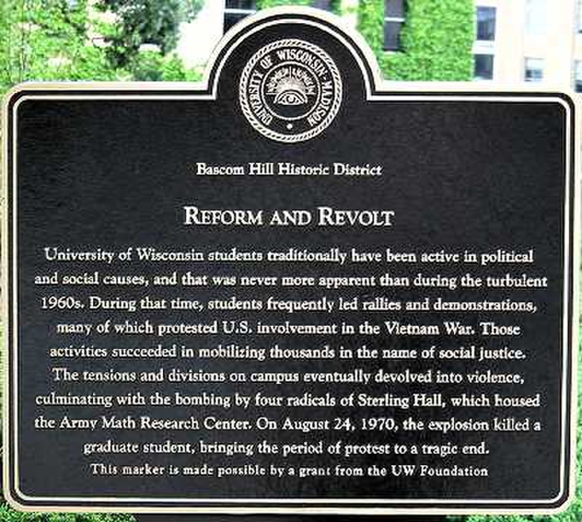 Université du Wisconsin-Madison