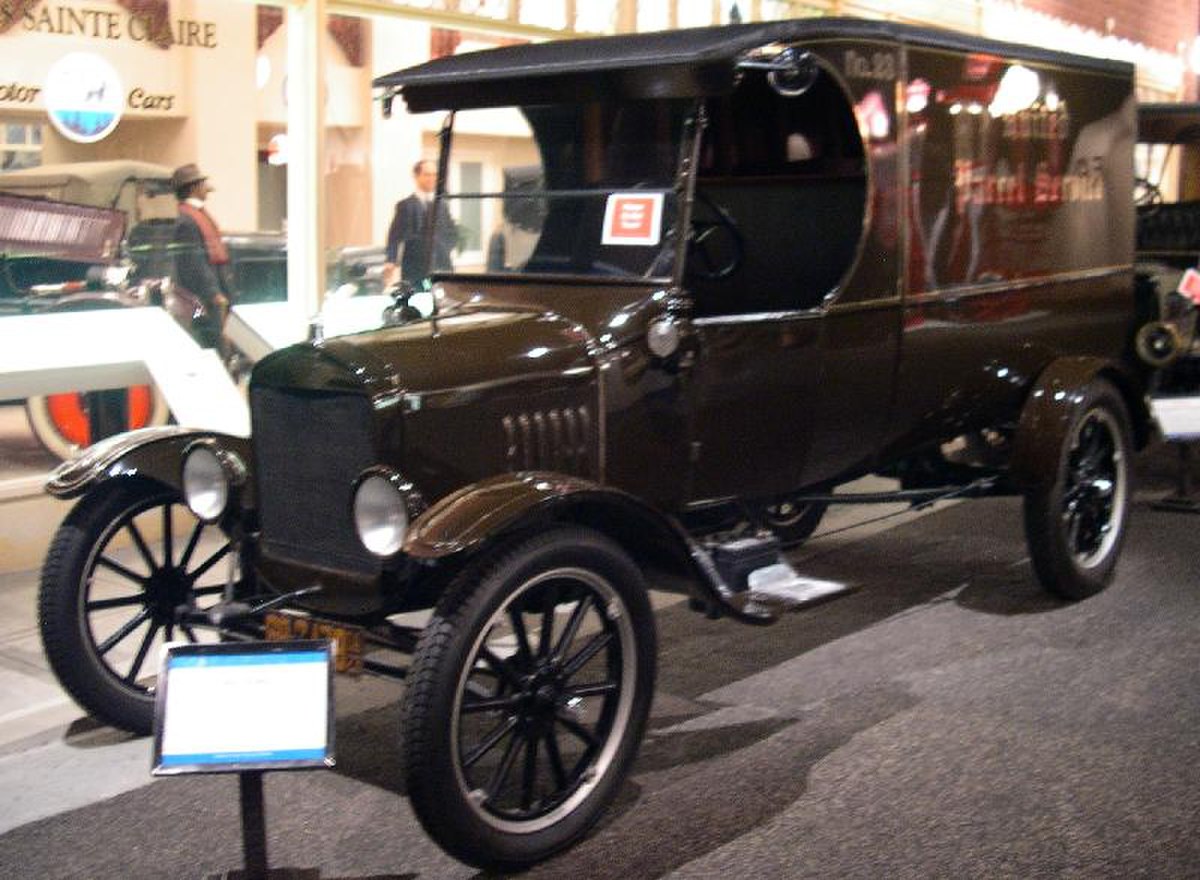 Ford T UPS truck, 1923, exposée au Petersen Automotive Museum, Los Angeles