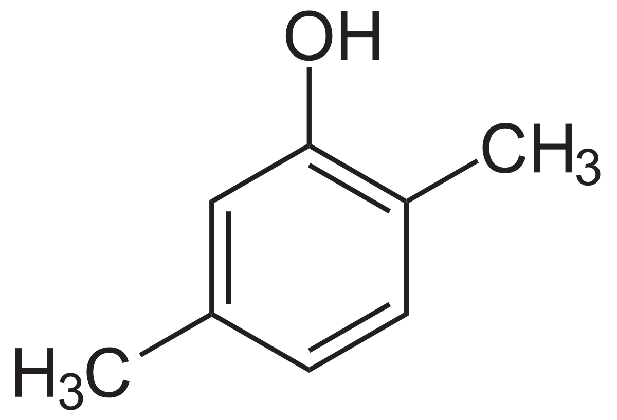 2,5-Xylenol.svg