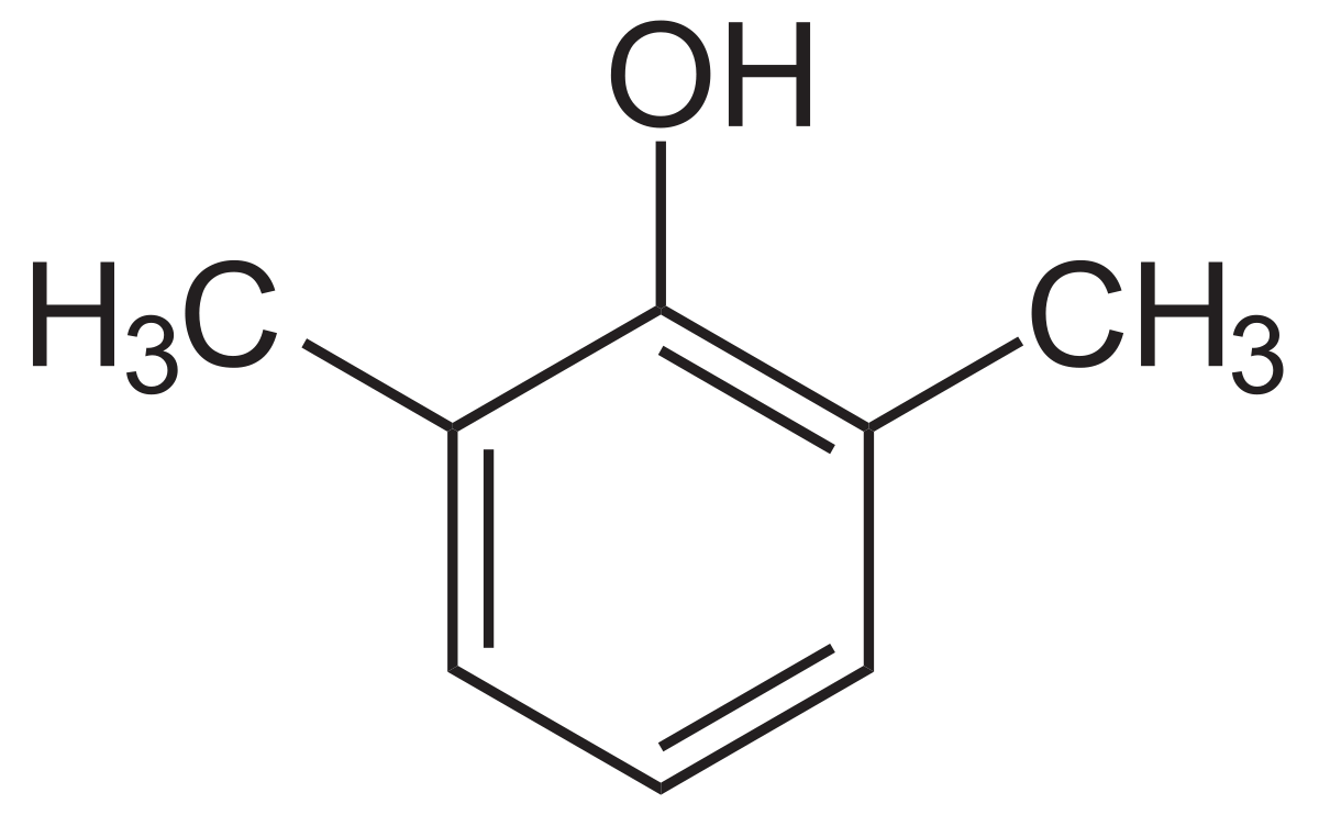 2,6-Xylenol.svg