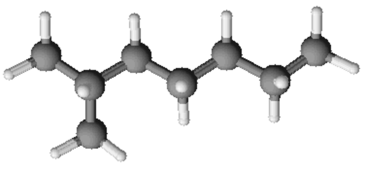 Représentations du 2-méthylheptane