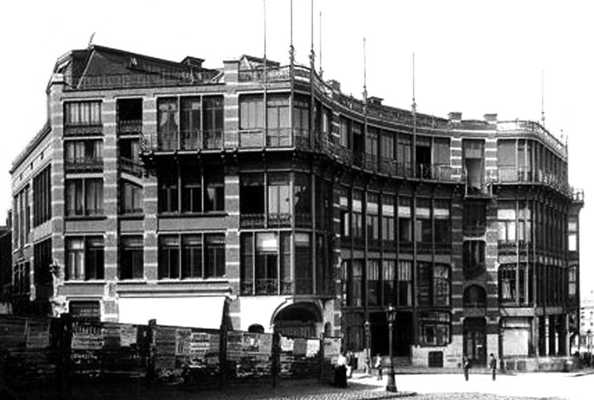 La Maison du Peuple à Bruxelles.
