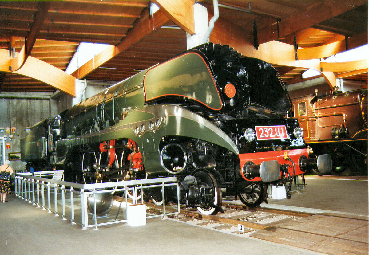Locomotive 232 U1 au Musée de Mulhouse