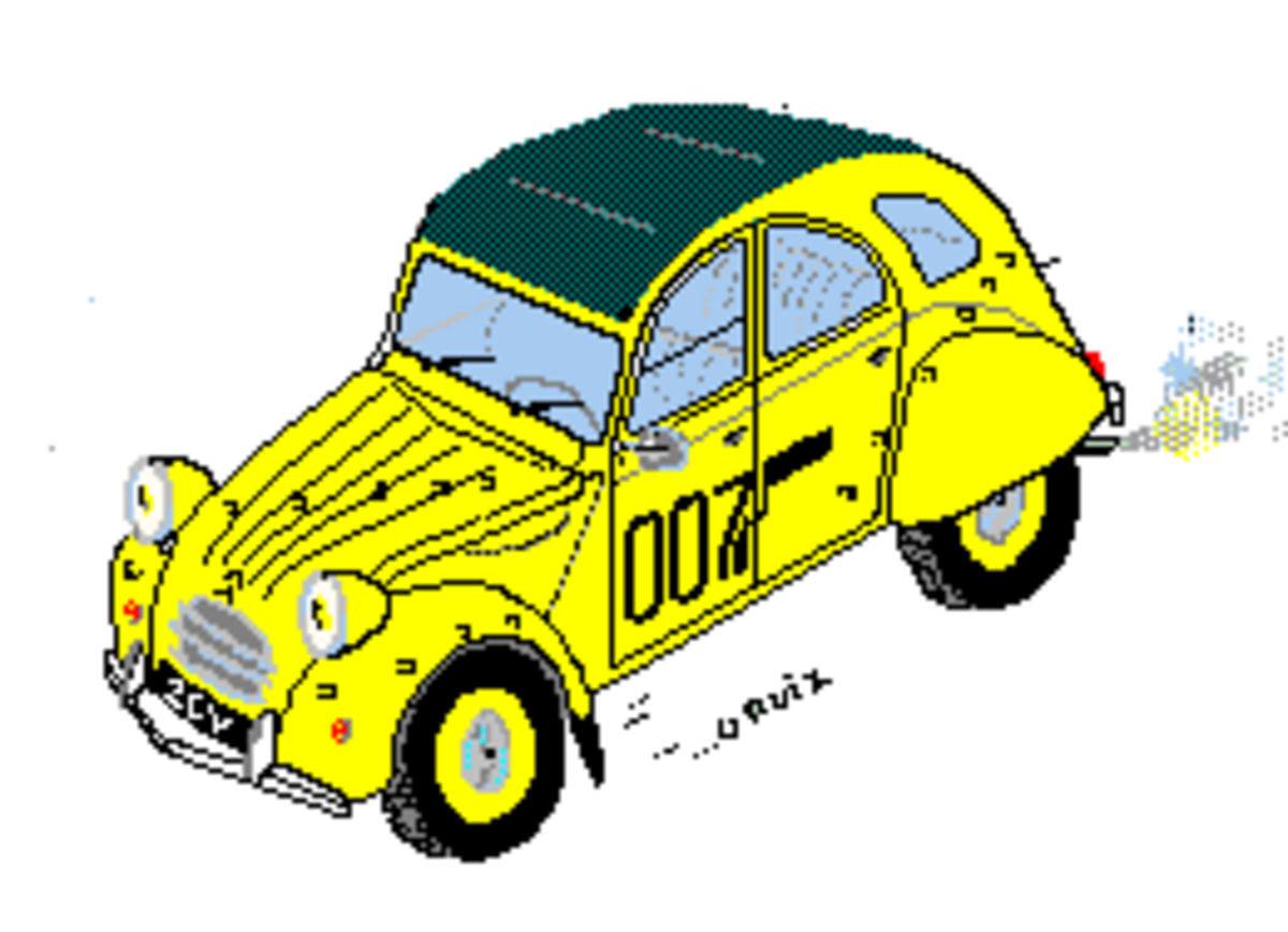 La 2CV de J.Bond