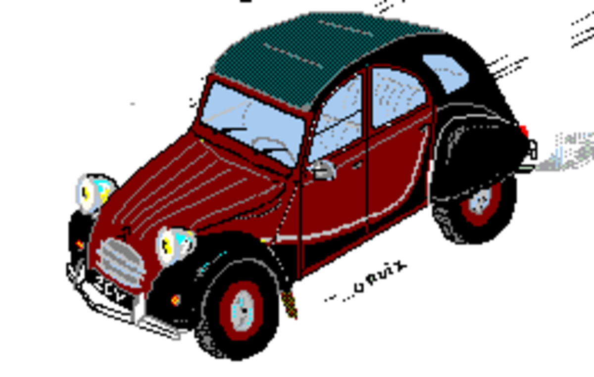Premiers coloris sur 2CV Charleston