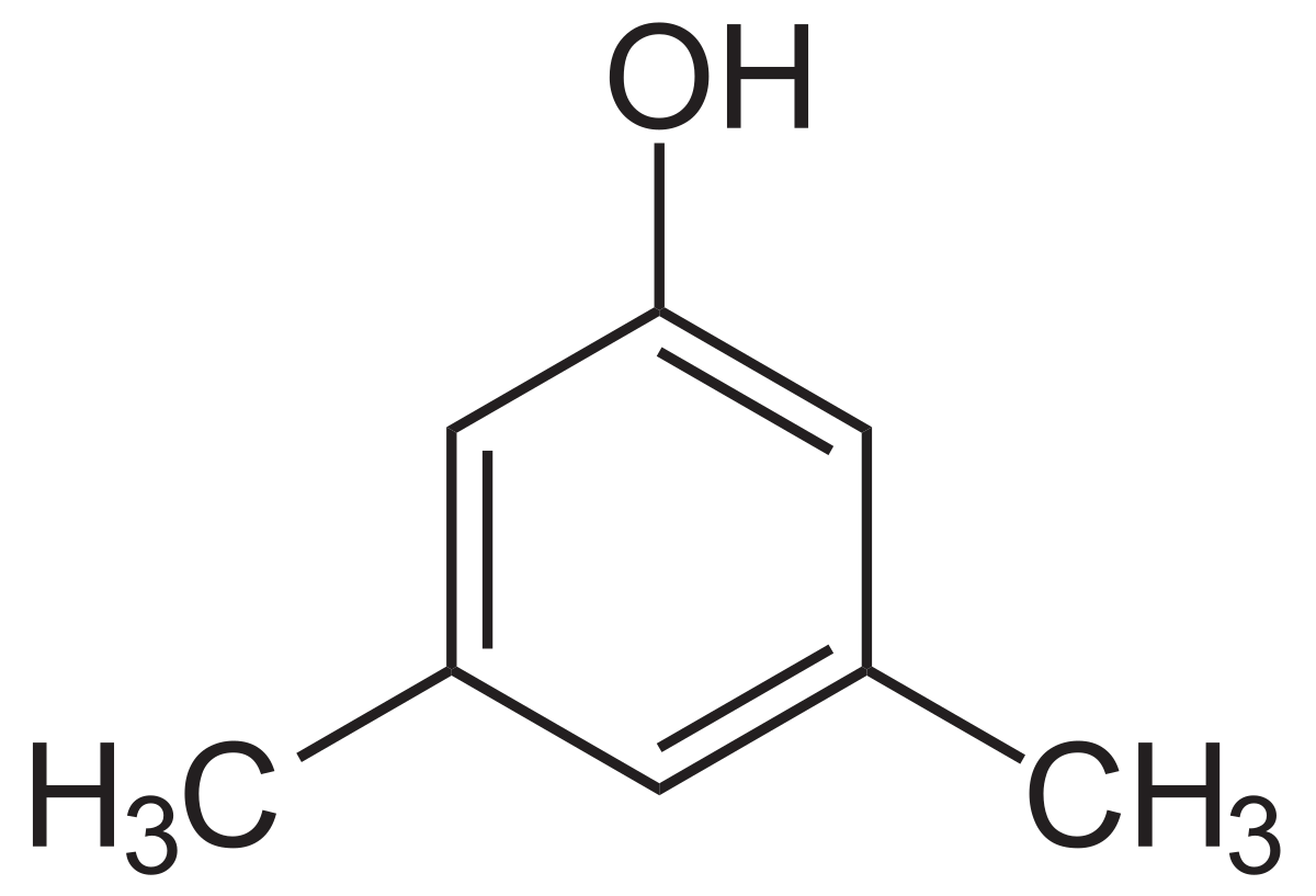 3,5-Xylenol.svg