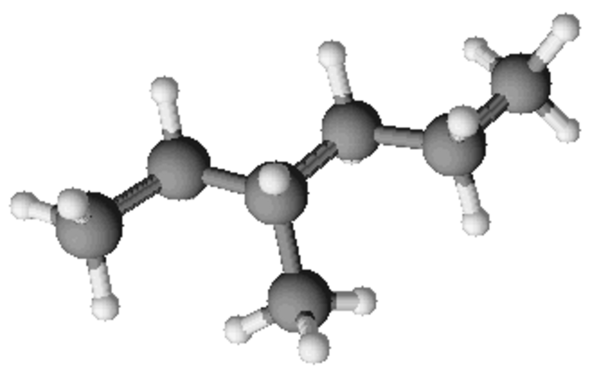 Représentations du 3-méthylhexane