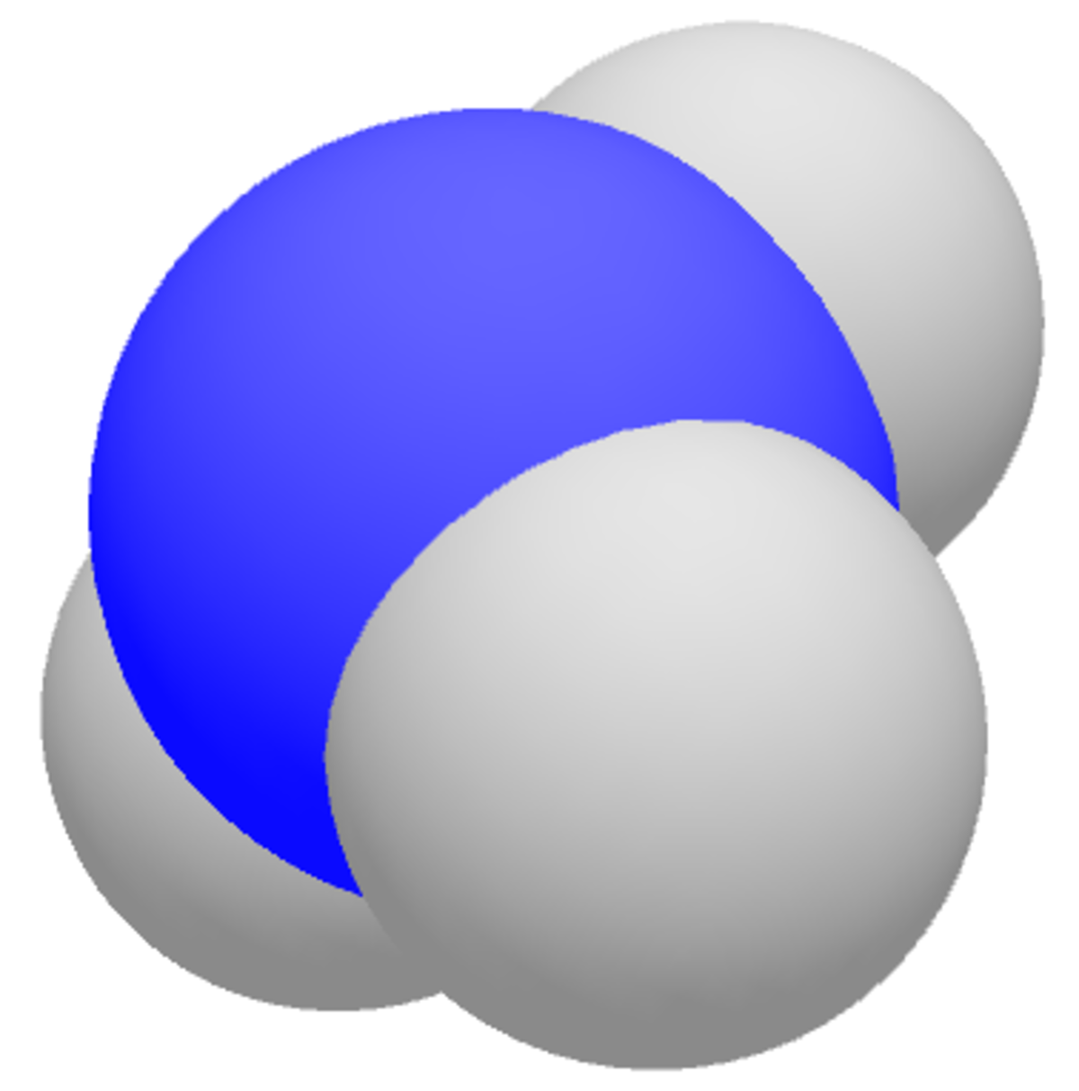 Structure de l'ammoniac