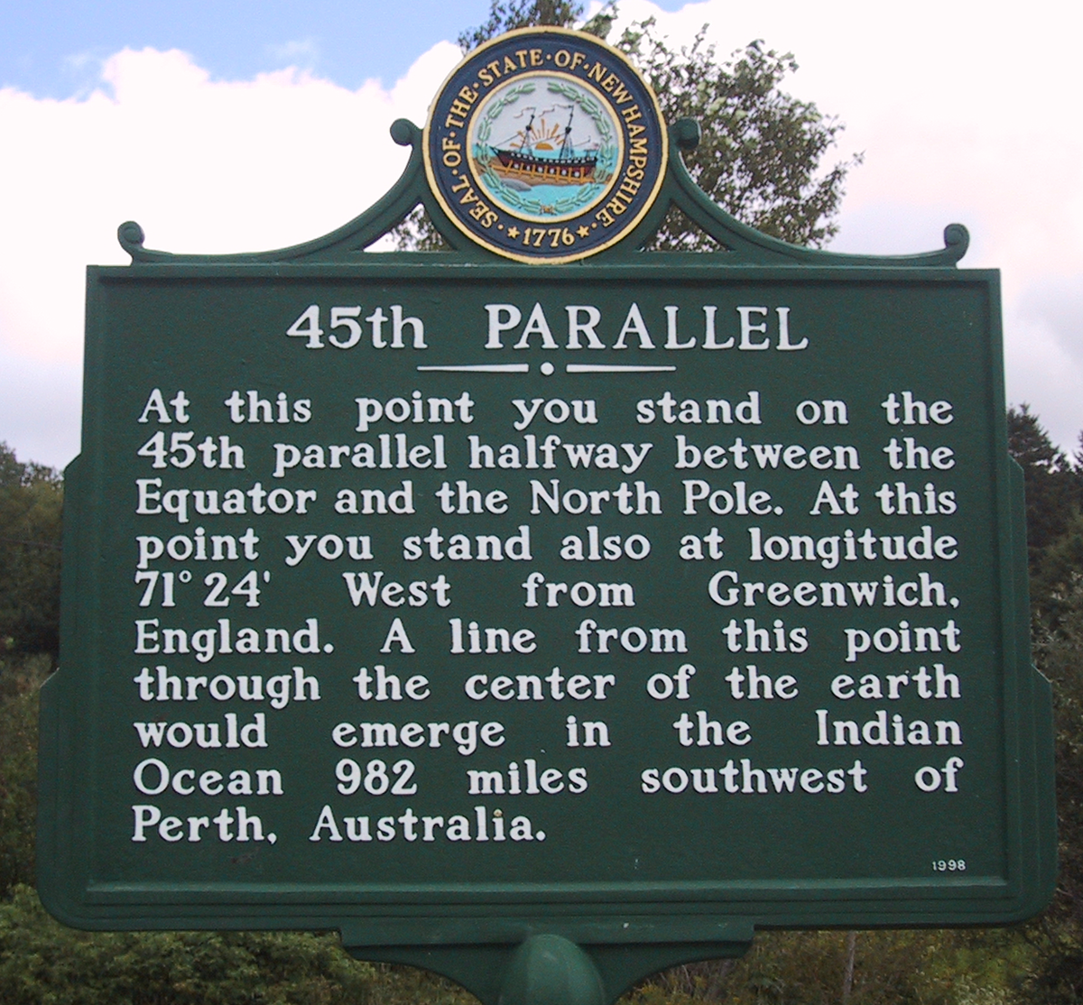 45e parallèle nord