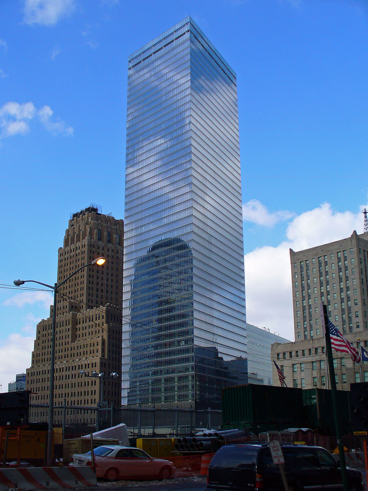 Le nouveau World Trade Center 7, inauguré en 2006