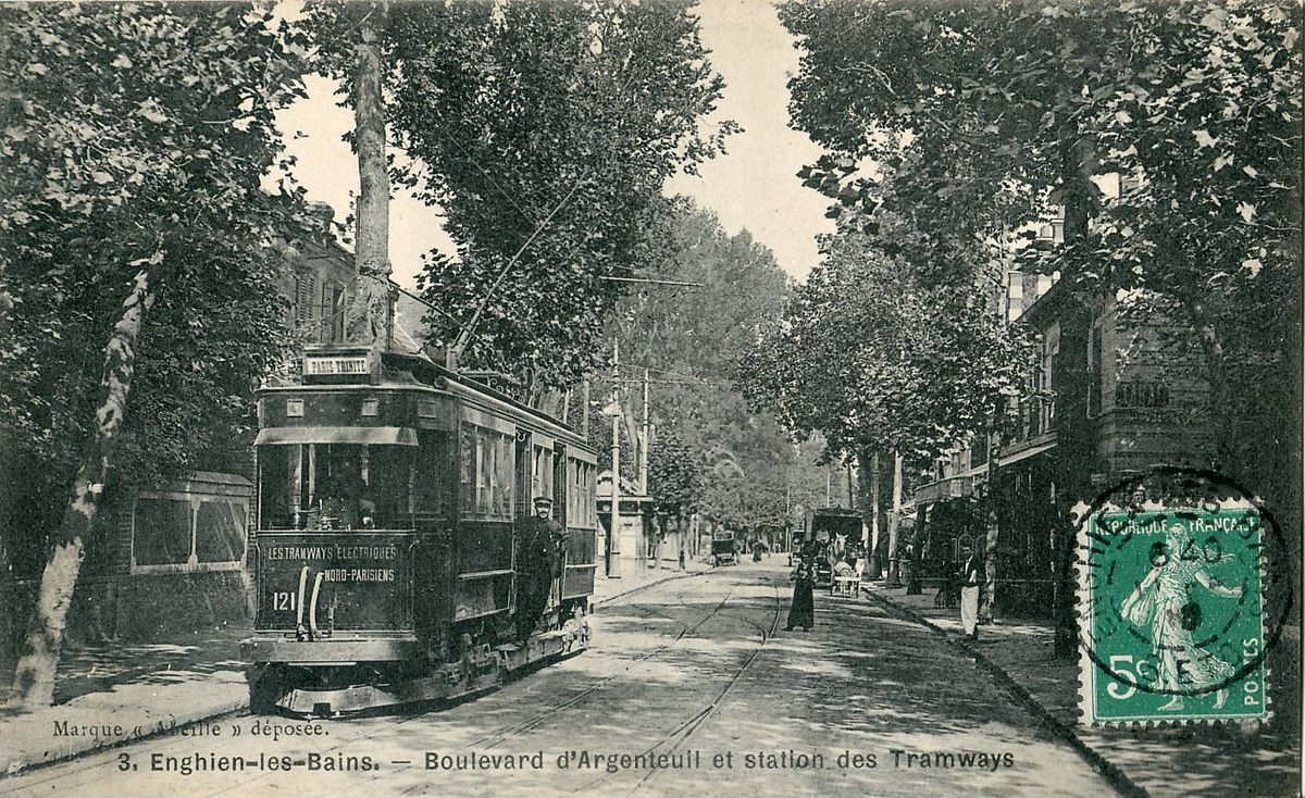 Tramway Enghien - Trinité