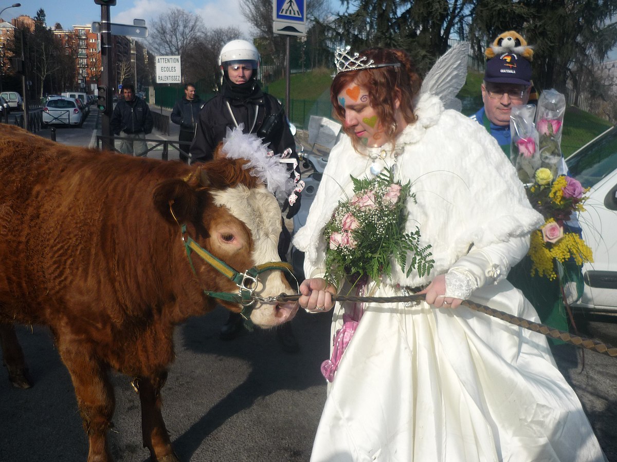 Promenade du Bœuf Gras au Carnaval de Paris