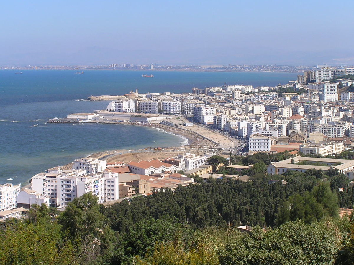 La baie d'Alger vue de l'ouest