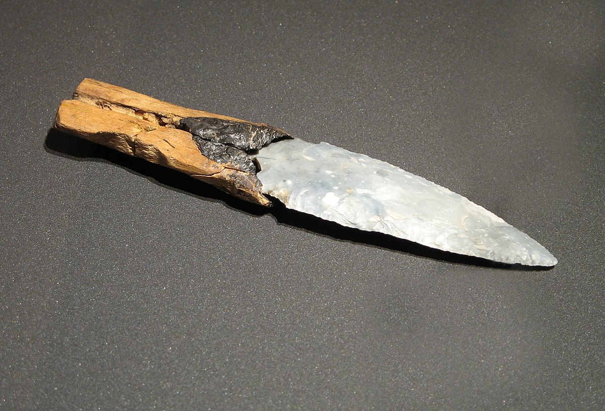 Couteau en silex