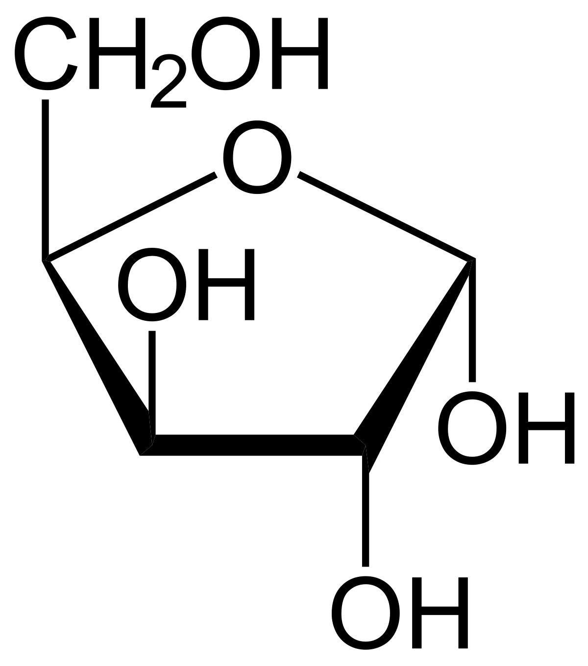 Alpha-D-Xylofuranose.svg