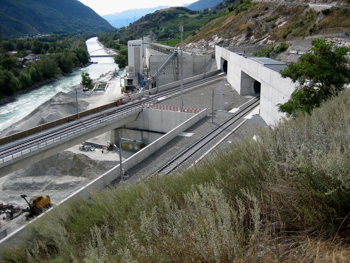 Tunnel de base du Lötschberg