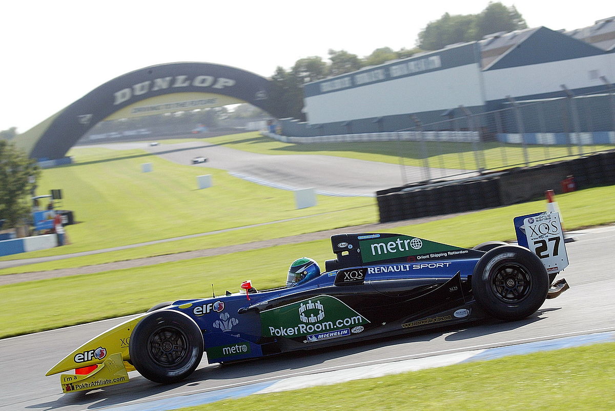 Alx Danielsson vainqueur en 2006 (ici à Donington)