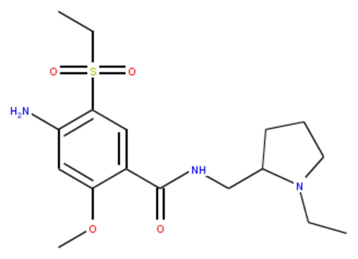 Structure de l'amisulpride