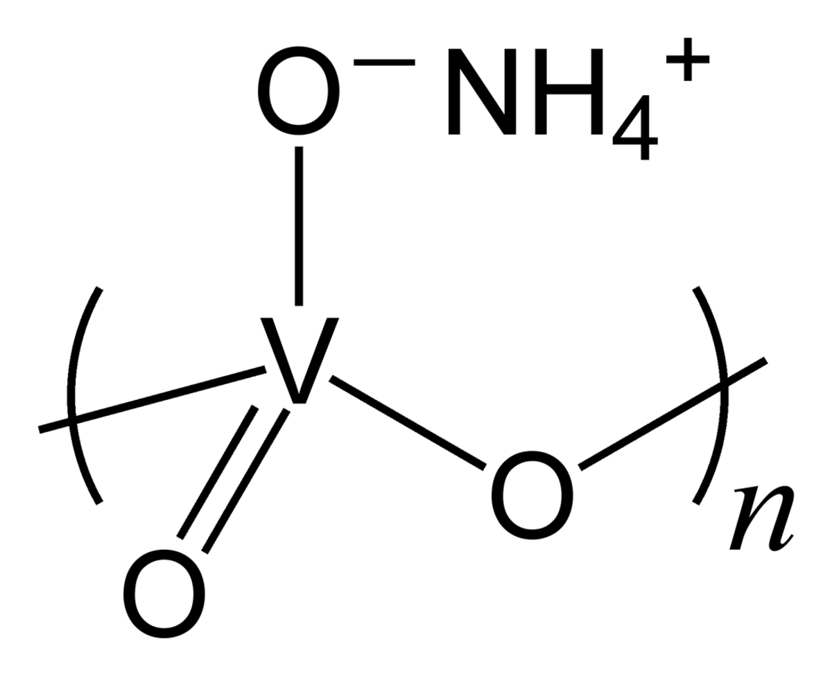 Vanadate d'ammonium