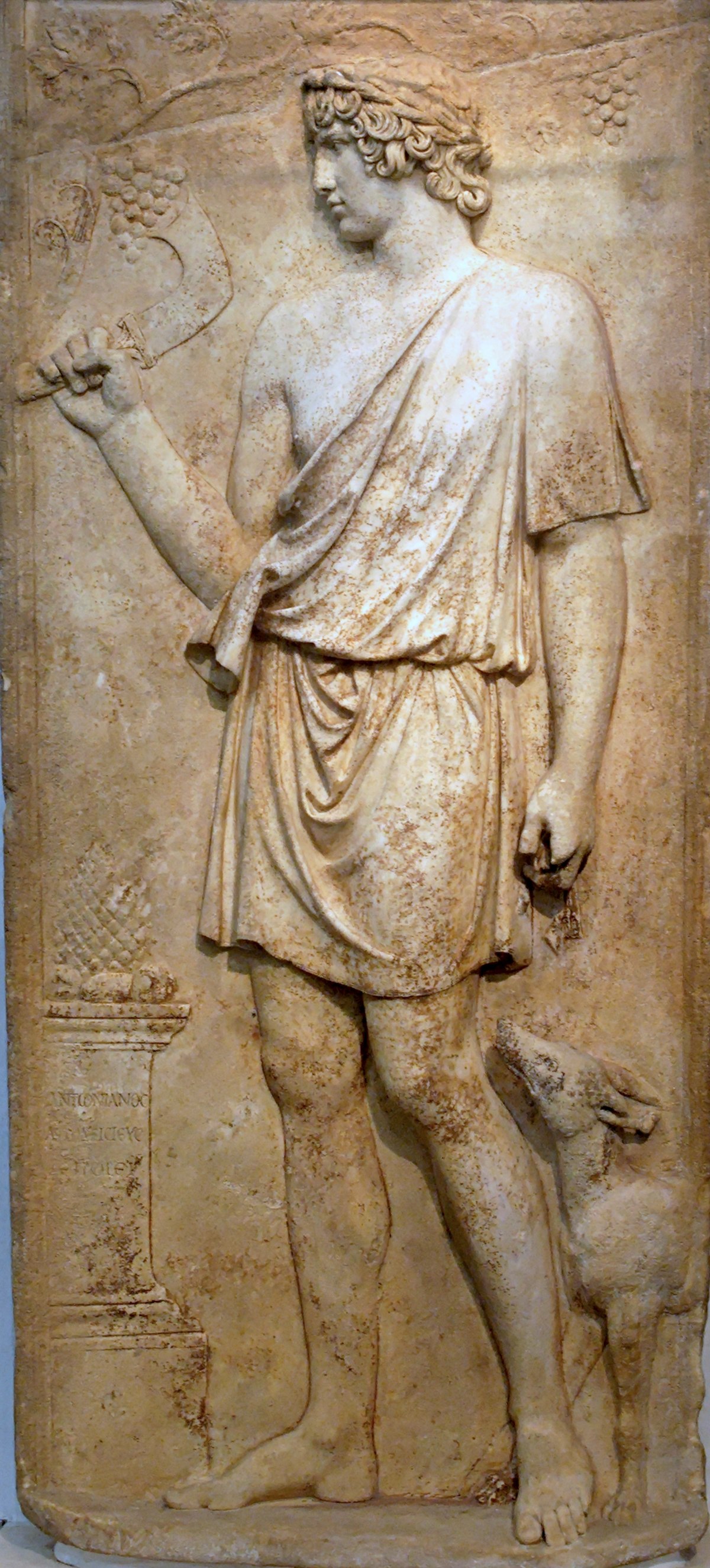 Bas-relief d'Antinoüs